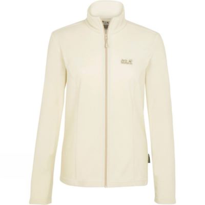 Chaqueta Lana Jack Wolfskin Tokee Mujer Beige - Chile SNH712896